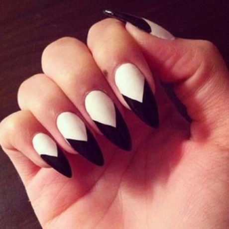 nail-art-designs-for-pointed-nails-75_12 Modele de unghii pentru unghii ascuțite