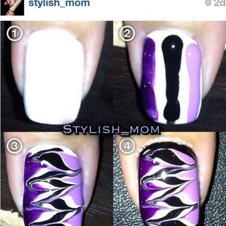 nail-art-designs-purple-color-62_10 Nail art modele de culoare Violet