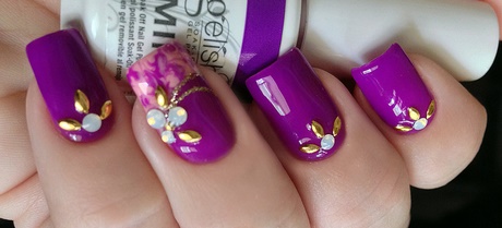 nail-art-designs-purple-color-62_15 Nail art modele de culoare Violet