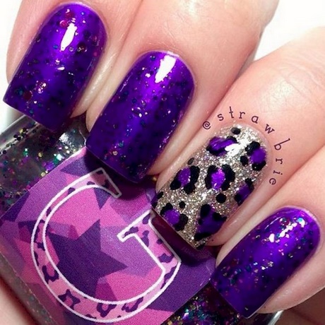 nail-art-designs-purple-color-62_16 Nail art modele de culoare Violet