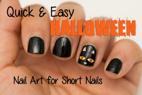 nail-art-easy-for-short-nails-19_4 Nail art ușor pentru unghiile scurte