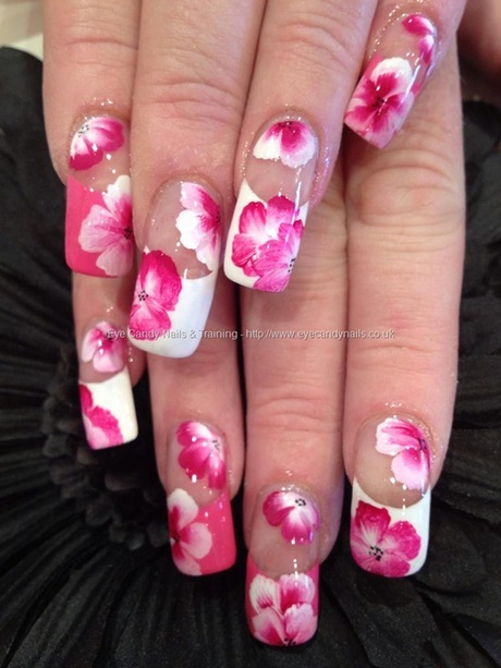 nail-art-flower-images-14_15 Imagini de flori de unghii