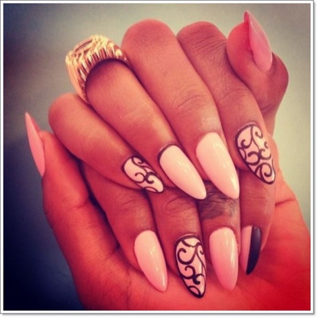 nail-art-for-pointed-nails-55 Nail art pentru unghiile ascuțite