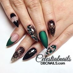nail-art-for-stiletto-nails-83_5 Nail art pentru unghii stiletto