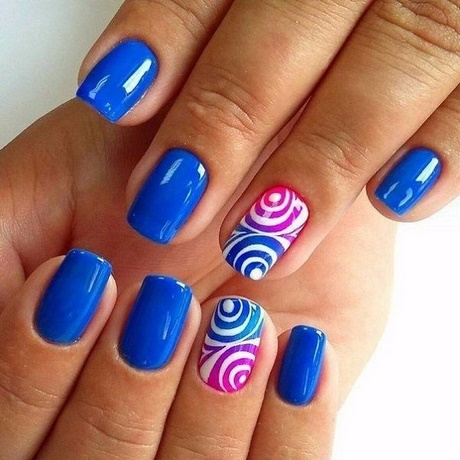 nail-art-in-blue-colour-46_5 Nail art în culoarea albastră