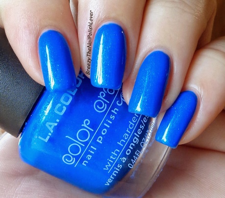 nail-art-in-blue-colour-46_6 Nail art în culoarea albastră