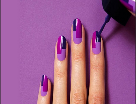 nail-art-in-purple-41_9 Nail art în violet