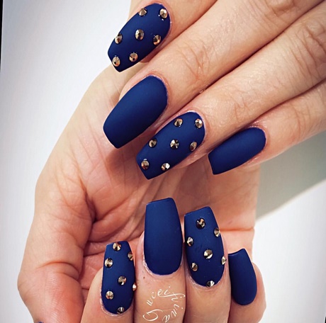 nail-art-royal-blue-46_20 Nail art albastru regal