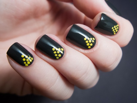 nail-art-simple-designs-for-short-nails-03_8 Nail art modele simple pentru unghii scurte