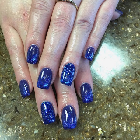 nail-designs-for-blue-nails-11_10 Modele de unghii pentru unghii albastre