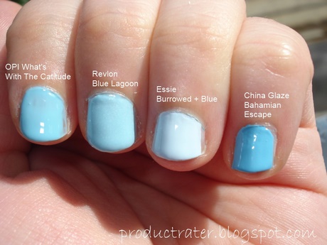 nail-designs-on-blue-polish-14_10 Modele de unghii pe lac albastru