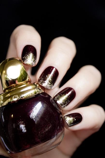 nail-designs-purple-and-gold-66_15 Modele de unghii violet și aur