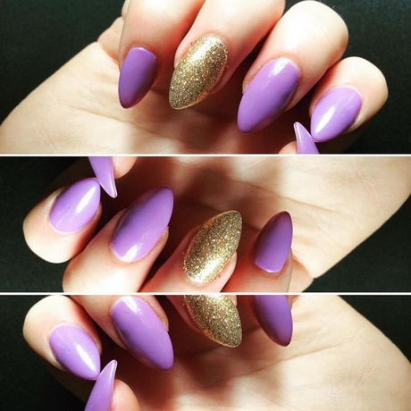 nail-designs-purple-and-gold-66_2 Modele de unghii violet și aur