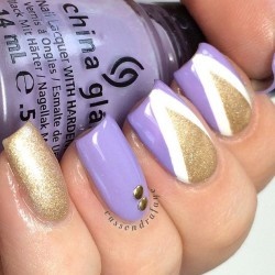 nail-designs-purple-and-gold-66_9 Modele de unghii violet și aur