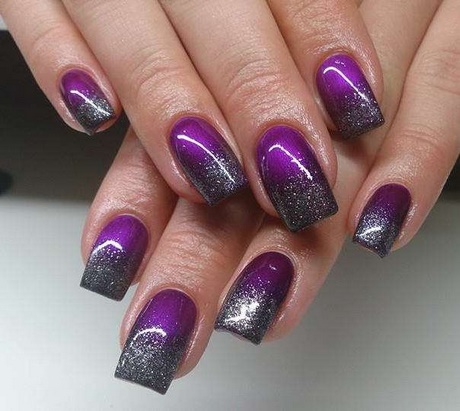 nail-designs-purple-and-silver-03_16 Modele de unghii violet și argintiu