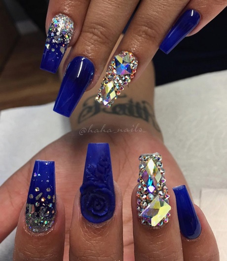 nail-designs-royal-blue-16_11 Modele de unghii albastru regal