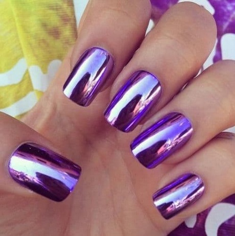 nail-designs-with-purple-52 Modele de unghii cu violet