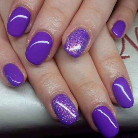nail-designs-with-purple-52_14 Modele de unghii cu violet