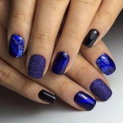 nails-black-and-blue-96_15 Cuie negru și albastru