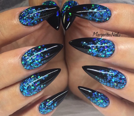 nails-black-and-blue-96_3 Cuie negru și albastru