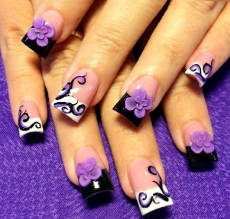 nails-with-3d-flowers-64_19 Cuie cu flori 3d