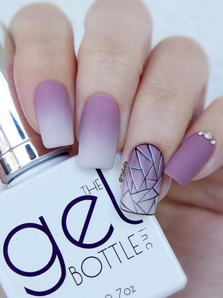 ombre-purple-nails-23_14 Ombre unghii violet