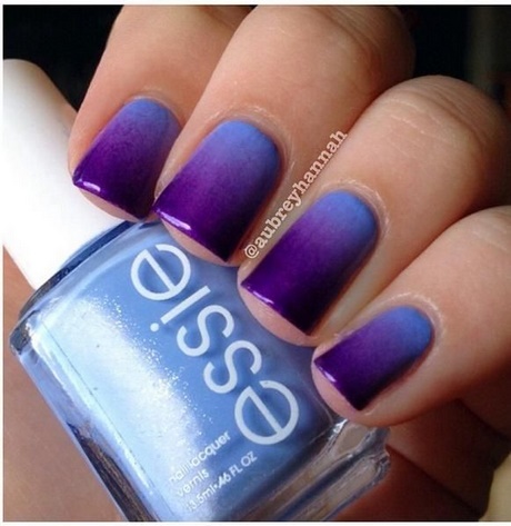 ombre-purple-nails-23_15 Ombre unghii violet