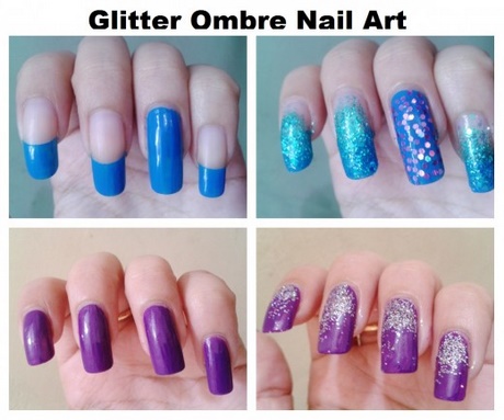 ombre-purple-nails-23_5 Ombre unghii violet