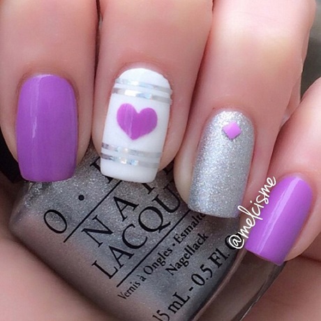 pastel-purple-nail-art-55_5 Pastel violet nail art