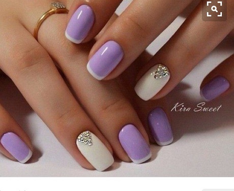 pastel-purple-nail-art-55_6 Pastel violet nail art