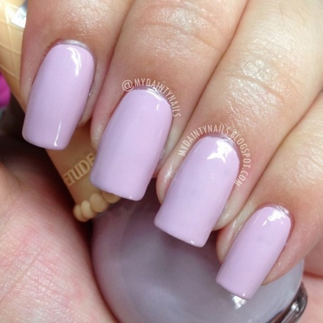 pastel-purple-nails-51_10 Unghii violet Pastel