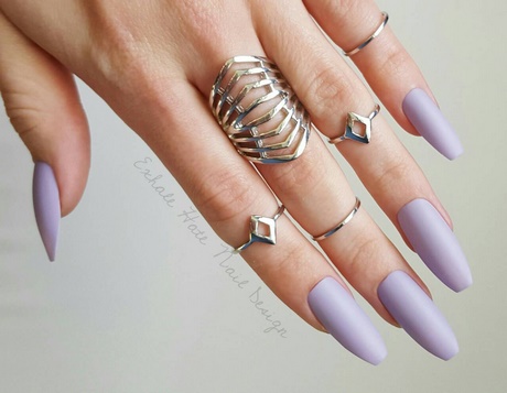 pastel-purple-nails-51_5 Unghii violet Pastel