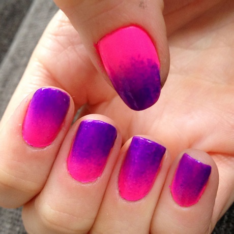 pink-and-purple-nails-10_11 Unghii roz și violet