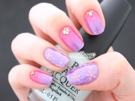 pink-and-purple-nails-10_17 Unghii roz și violet