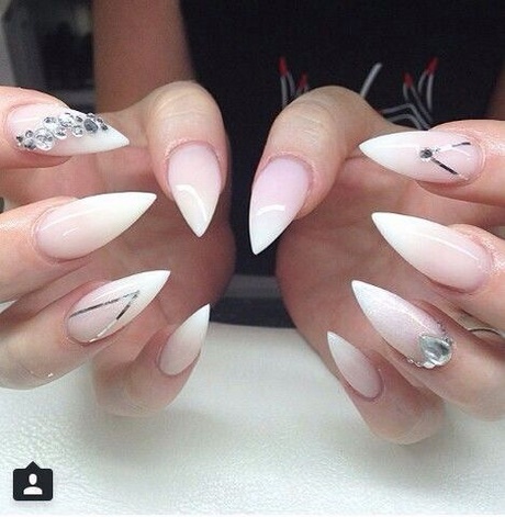 pink-and-white-stiletto-nails-92_12 Roz și alb stiletto Cuie