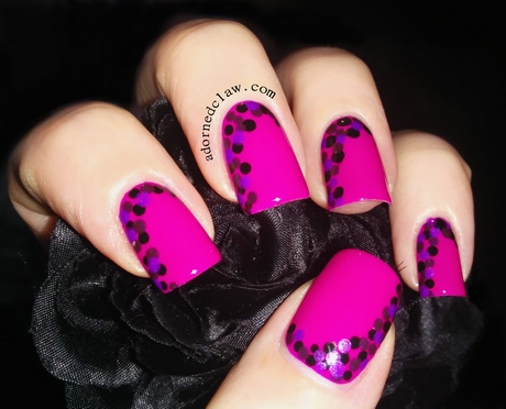 pink-purple-nail-art-02_11 Roz Violet nail art
