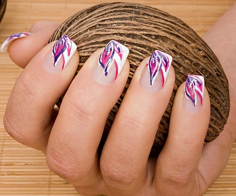 pink-purple-nail-art-02_6 Roz Violet nail art