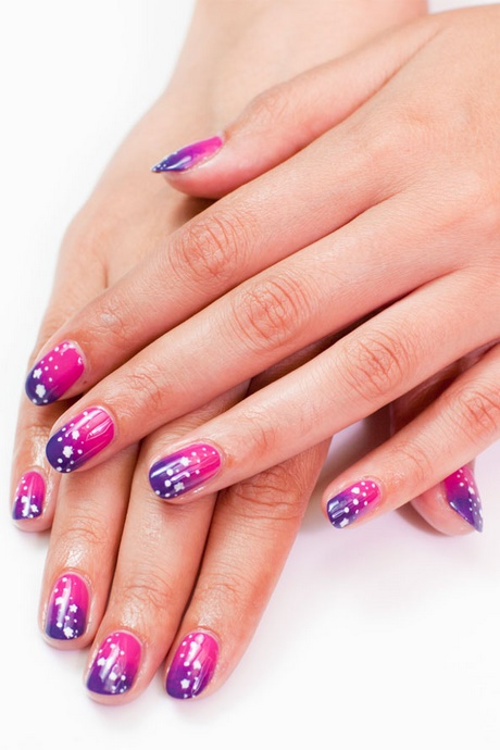 pink-purple-nail-art-02_9 Roz Violet nail art