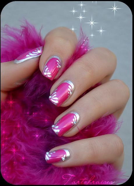 pink-silver-nail-art-80_2 Pink silver nail art
