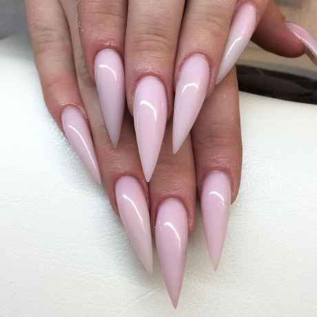 pink-stiletto-nails-73_10 Unghii stiletto roz