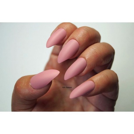 pink-stiletto-nails-73_12 Unghii stiletto roz