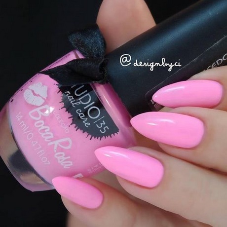 pointed-nails-pink-68_11 Unghiile ascuțite roz