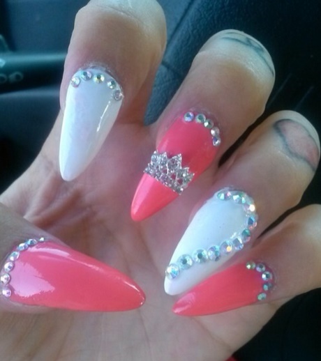 pointed-nails-pink-68_7 Unghiile ascuțite roz