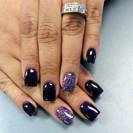 pretty-purple-nail-designs-98_13 Modele de unghii destul de violet