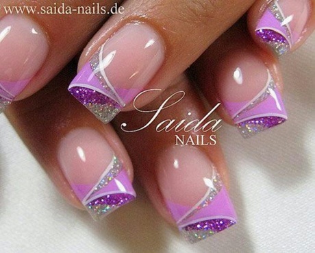 pretty-purple-nail-designs-98_14 Modele de unghii destul de violet