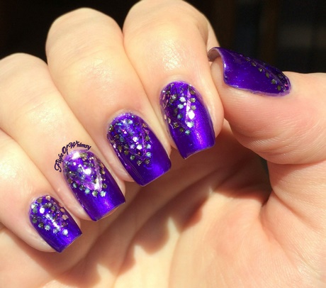 purple-and-gold-nail-art-28_7 Violet și aur nail art
