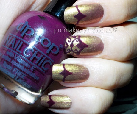 purple-and-gold-nails-66_14 Violet și aur cuie