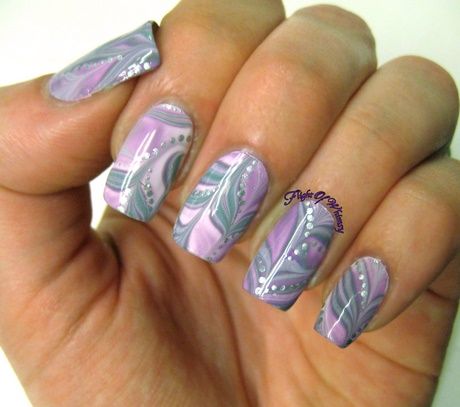 purple-and-grey-nails-97_16 Unghii violet și gri