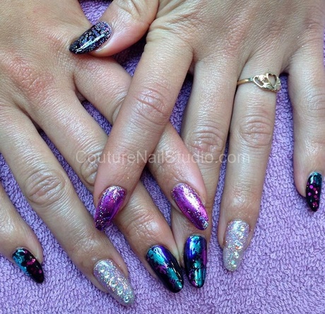purple-black-nails-52_11 Violet unghii negre
