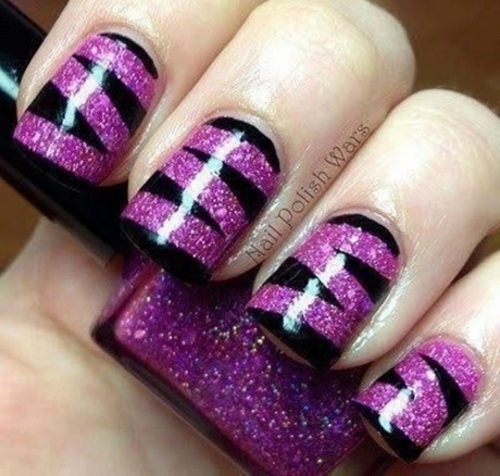 purple-black-nails-52_18 Violet unghii negre